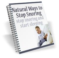 Publication - EReport: Natural Ways To Stop Snoring